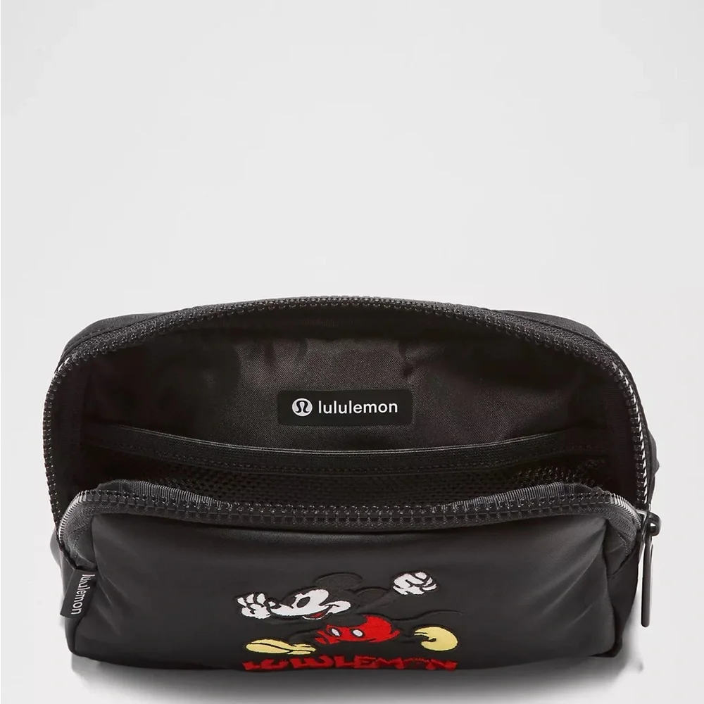 lululemon Black Mickey Mouse Waist Bag - Picture 3 of 6
